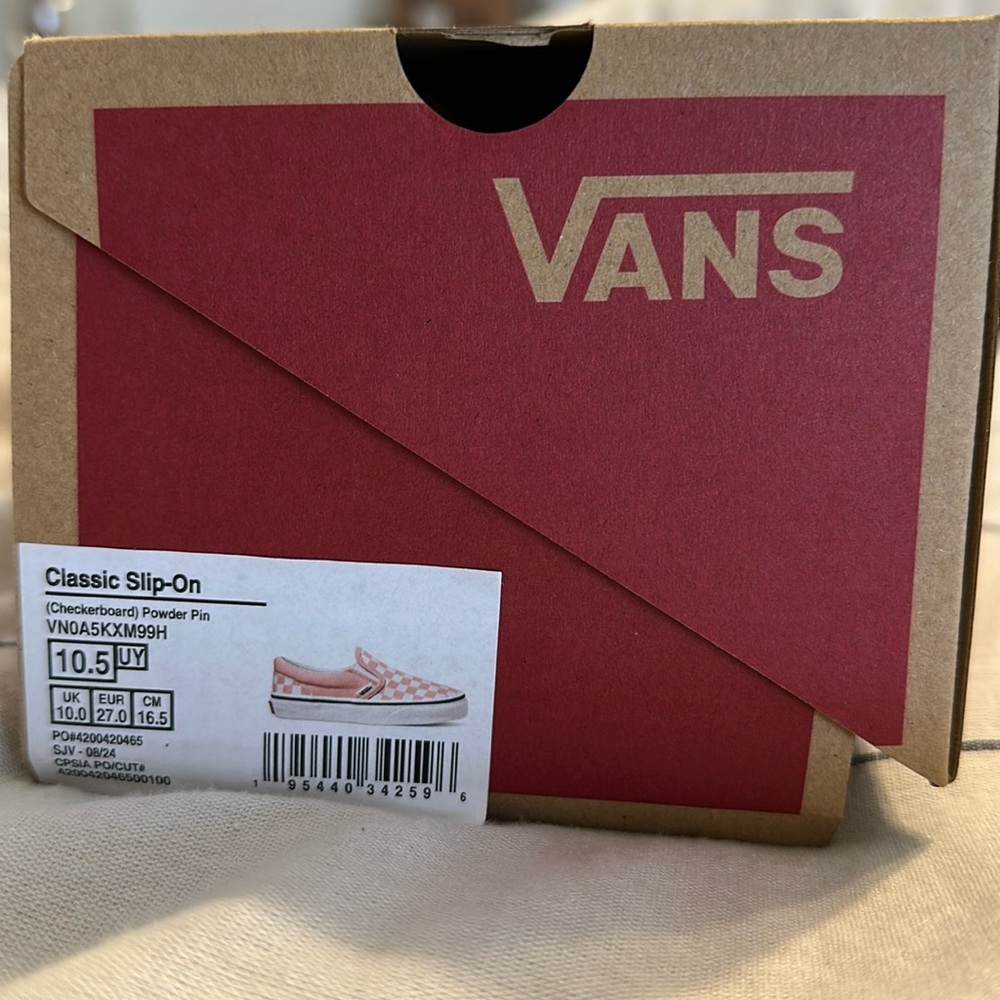 Girls Vans Classic Slip-On